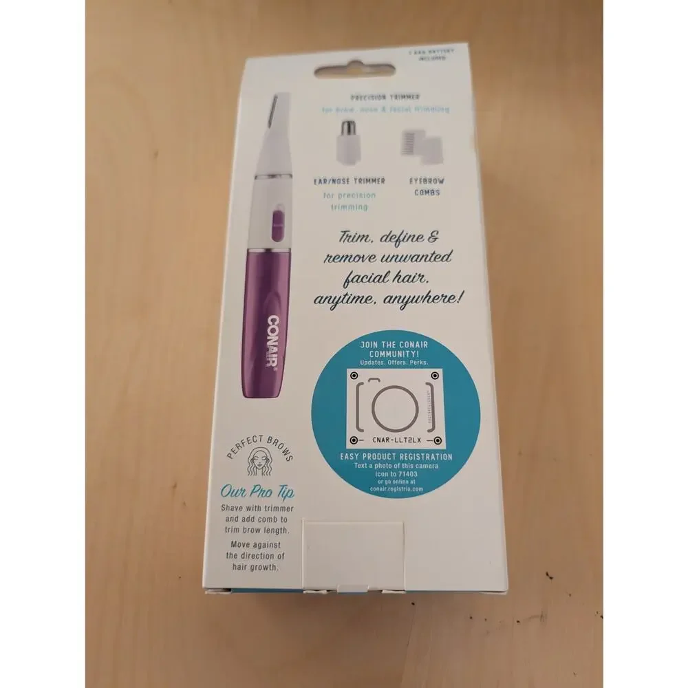☀️NWT Conair Facial Trimmer